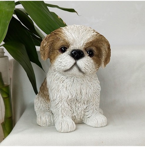 Mini resin puppy shih tzu - mini,