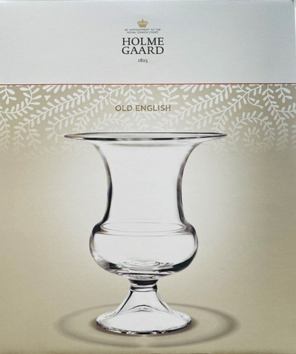 Holmegaard old english vase - english,