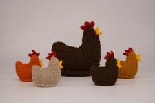 chicken tea cosy knitted tea