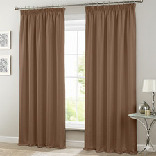 Faux Silk Pencil Pleat Fully