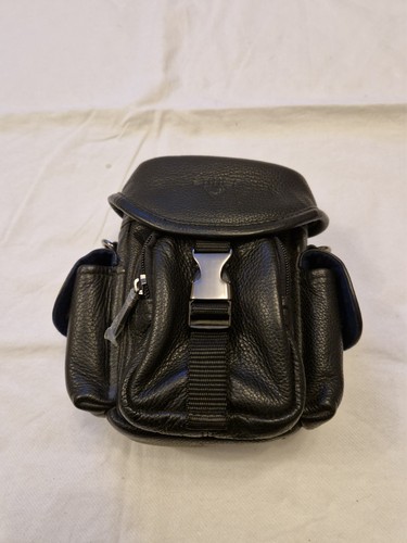 Antler leather camera case - leather,
