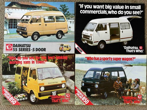 Four 1982 daihatsu wide - daihatsu, &