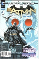 NEW DC 52 BATMAN ANNUAL #1 Mr