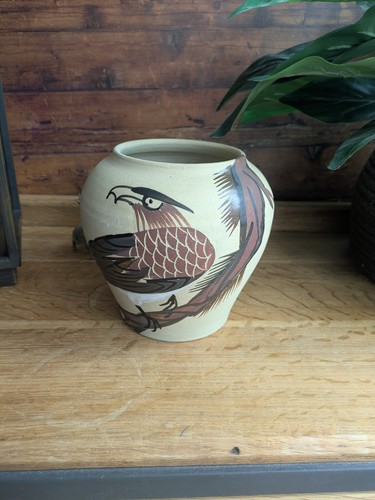 Beautiful studio pottery vase - studio,