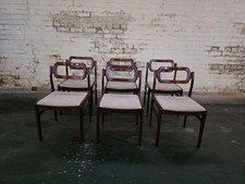 Set of 6 Danish Mid-Century