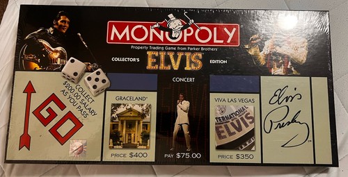 Parker brothers monopoly elvis - parker,