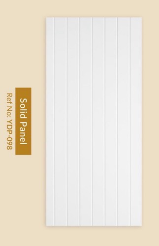 Solid grooved upvc - grooved, door
