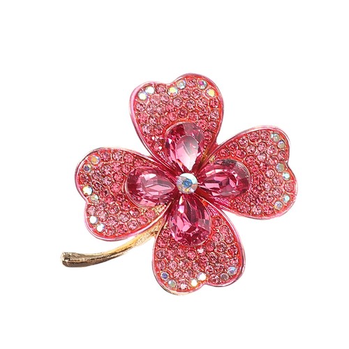 Fashionable pink shamrock - fashionable,