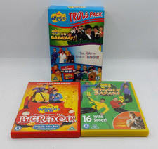 5 The Wiggles DVDs Joblot Bundle inc Best of, Go Bananas, Wiggly Safari