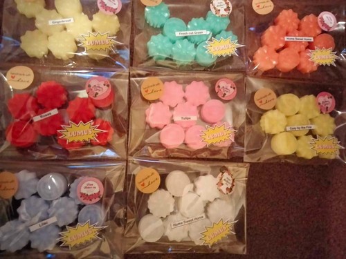 Wax melts flowers - wax, mix