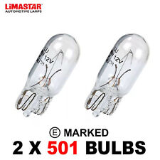 2x Number Plate Bulbs For