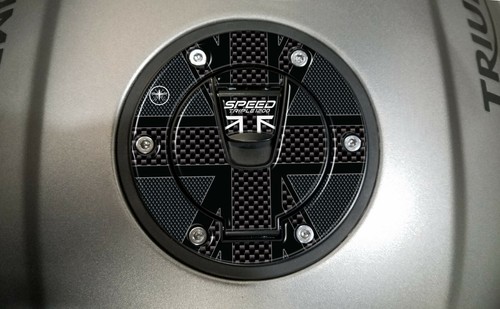 Gel tank cap sticker - gel,