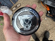 JAGUAR GROWLER Front Grille Black badge Emblem Logo Genuine R9C316B856AA