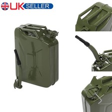 20L Metal Jerry Can Green Car