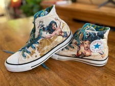 Converse Wonder Woman High-Top Sneakers Unisex UK 5 – DC Comics Limited Edition