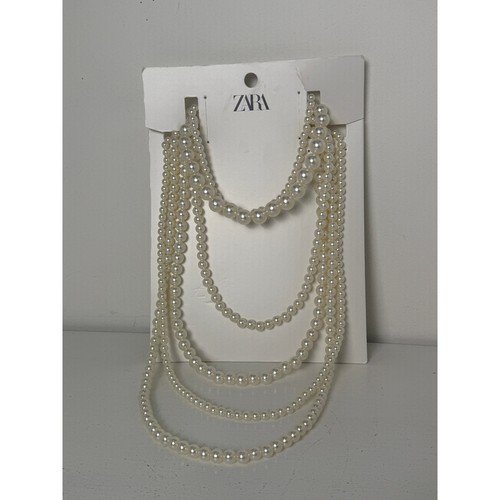 Zara multi strand faux - zara,
