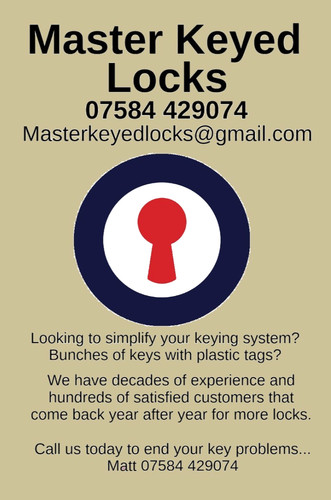 Master keyed euro cylinders