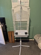 Large Hanging Bird Cage Stand