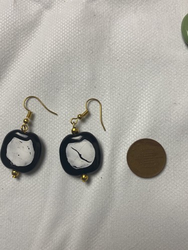 Kazuri earrings ceramic - earrings,,