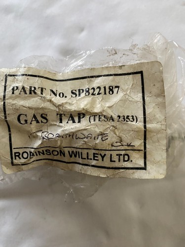 Baxi gas tap for potterton - tap,
