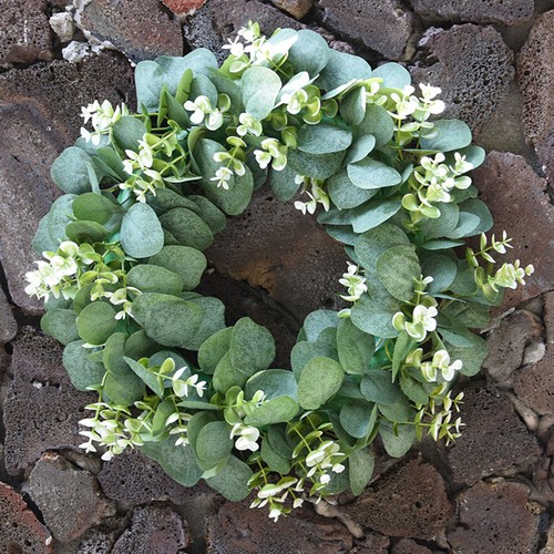 Artificial topiary wreath - artificial,