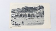Dover From The Pier Edwardian Postcard Beachfront Scene & Castle 1905 Postmark