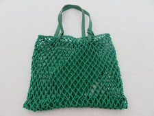 NOT ORIGINAL TURTLE BAG EMERALD GREEN TOTE SHOULDER SHOPPING STRING BAG & PURSE