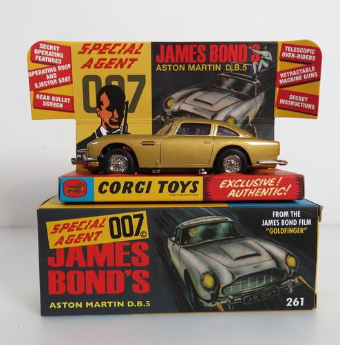 Corgi 261 james bond - 261, gold