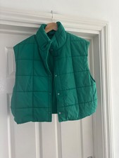 Ladies Size 12/14 Green Padded