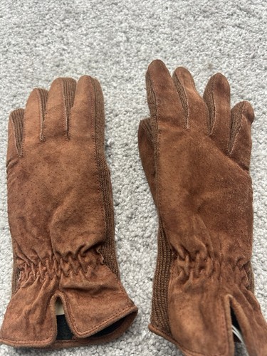 Dents leather gloves lined - dents,