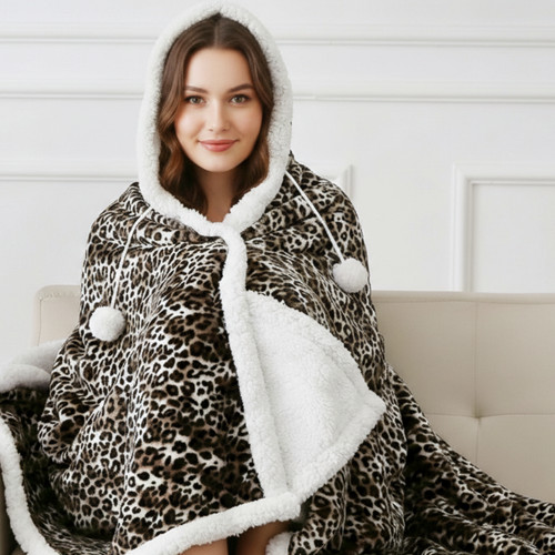 Double hooded snuggle - double, blanket