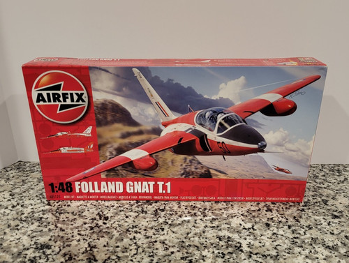 Folland gnat 48 airfix - t.1, 1:48