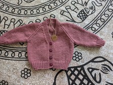 New Hand Knitted Baby Cardigan