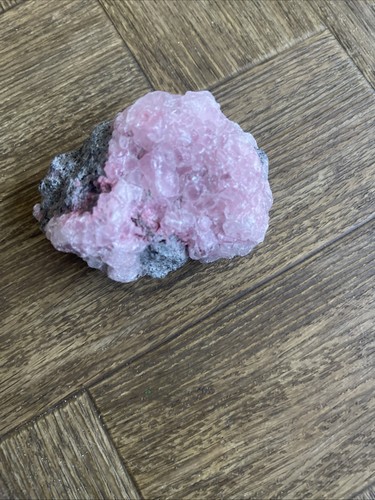 Pink amethyst crystal - pink, stone