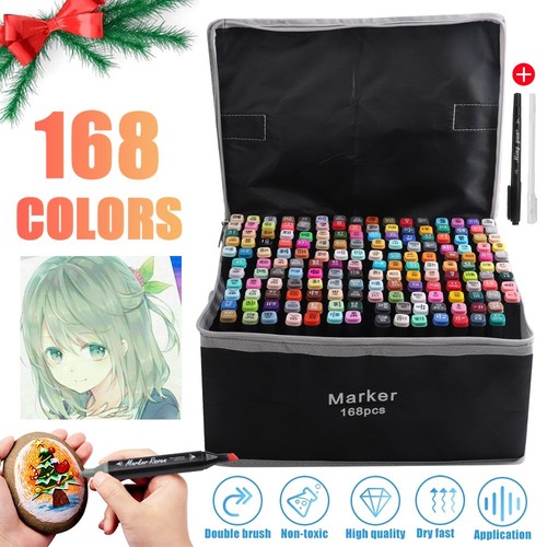 168 colors dual tip twin - colors,