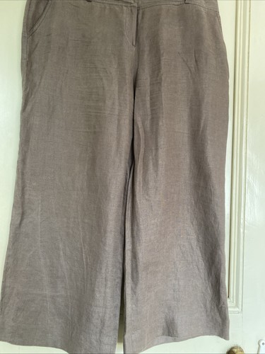 Laura ashley linen wode leg - linen,