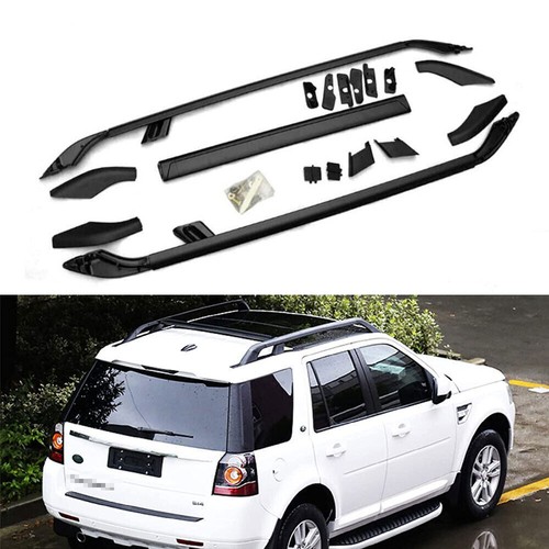 2pcs aluminum roof rail - aluminum,