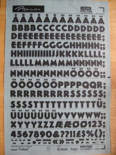 Letraset black - .1,