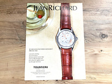 JEAN RICHARD WATCH 2007 - FRAMEABLE ART ORIGINAL USA AMERICAN PRESS ADVERT