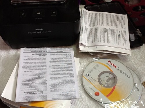 Kodak easyshare g610 printer - easyshare,