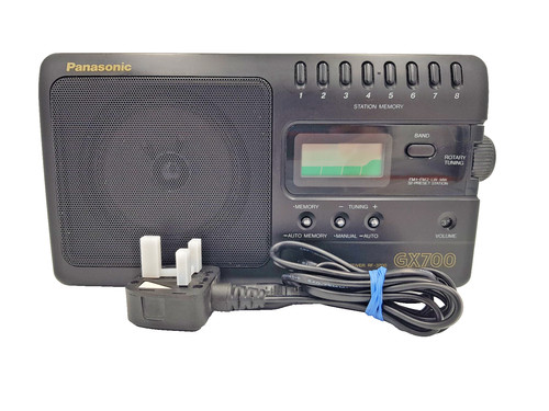 Panasonic 3700 radio lw - rf-3700, fm