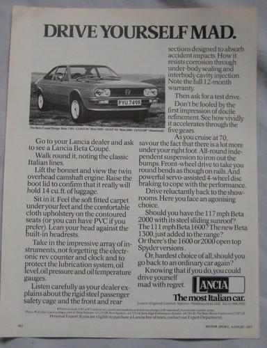 1977 lancia beta - 1977,