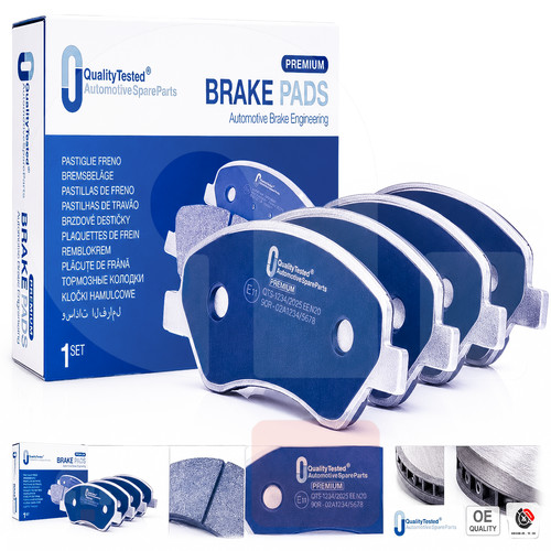 Japanparts front brake pads - front,