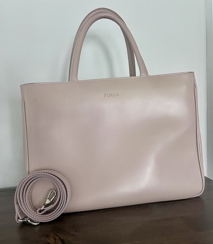 Furla leather top - leather,