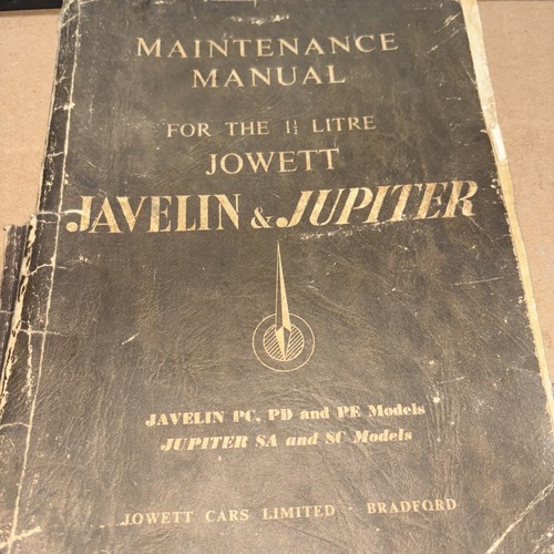 Jowett javelin jupiter 1 - jowett,