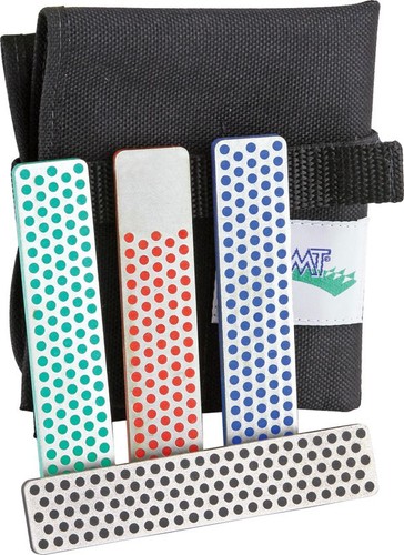 Dmt diamond whetstone kit - diamond, 4pc