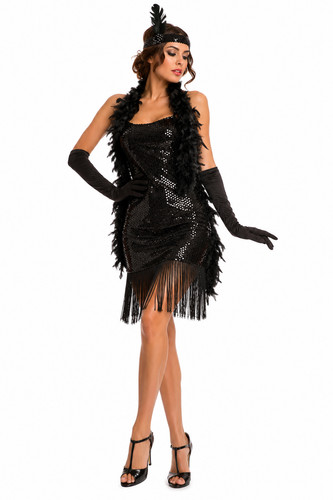 1920s flapper dress - 1920s, costume