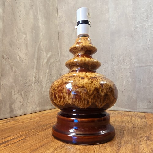 Vintage ceramic table lamp - vintage,