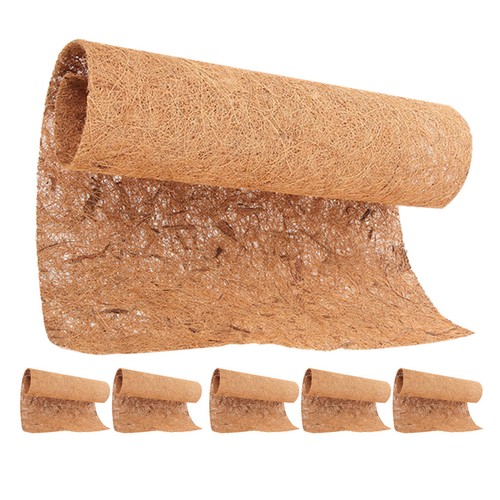 6pcs reusable brown - 6pcs,