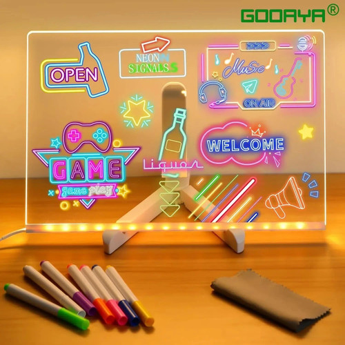 Led note board with night - board,